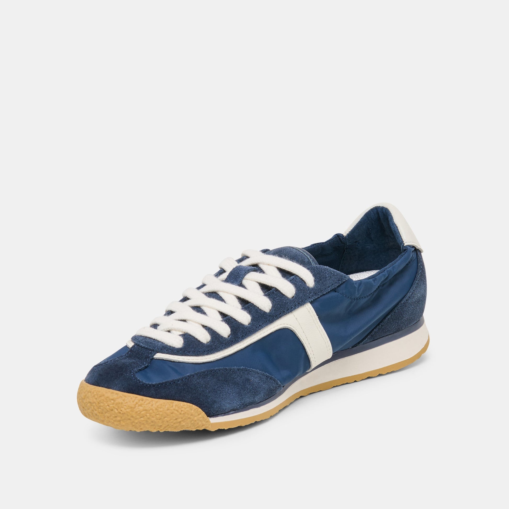 Sariya Navy Nylon Sneakers