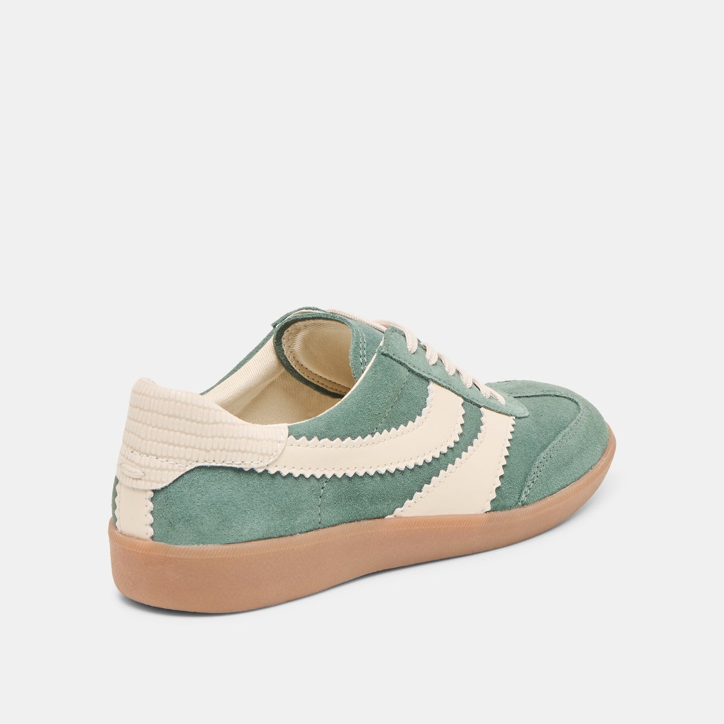 Merit Dk Green Suede Sneakers