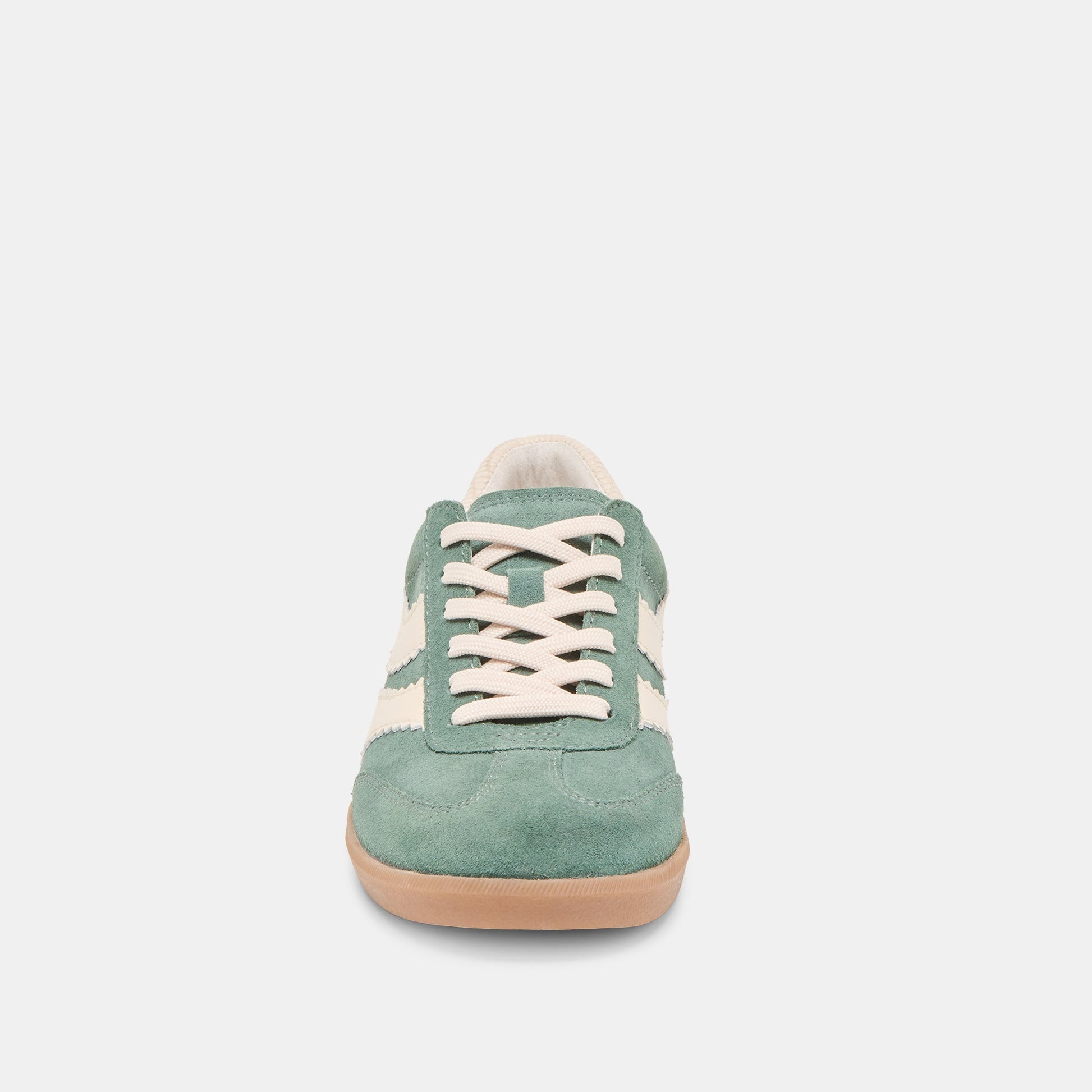 Merit Dk Green Suede Sneakers