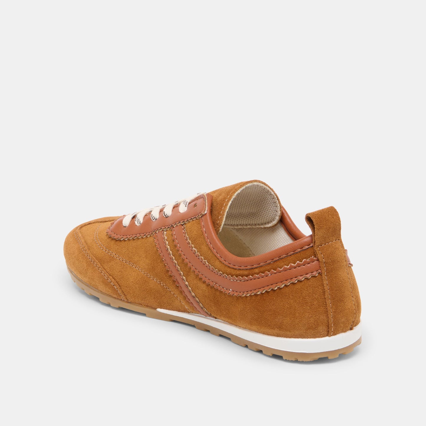 Viper Cognac Suede Sneakers