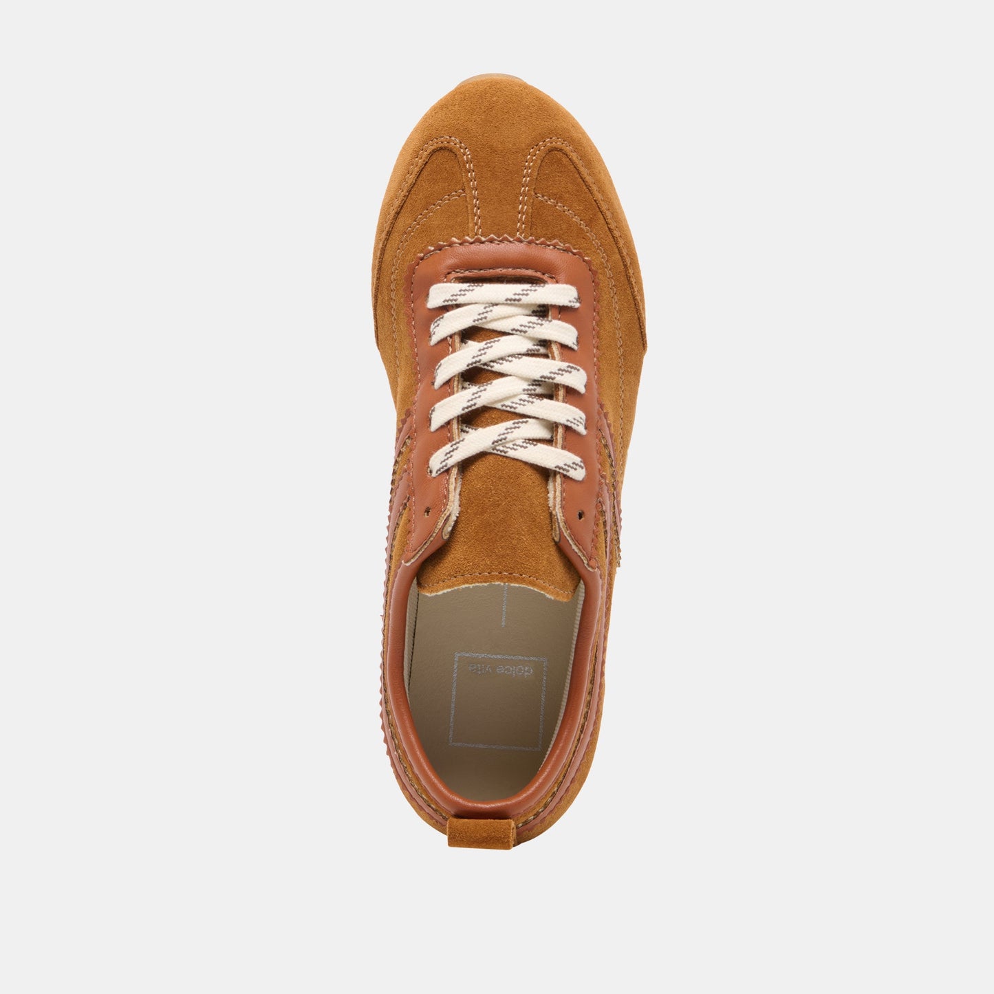 Viper Cognac Suede Sneakers