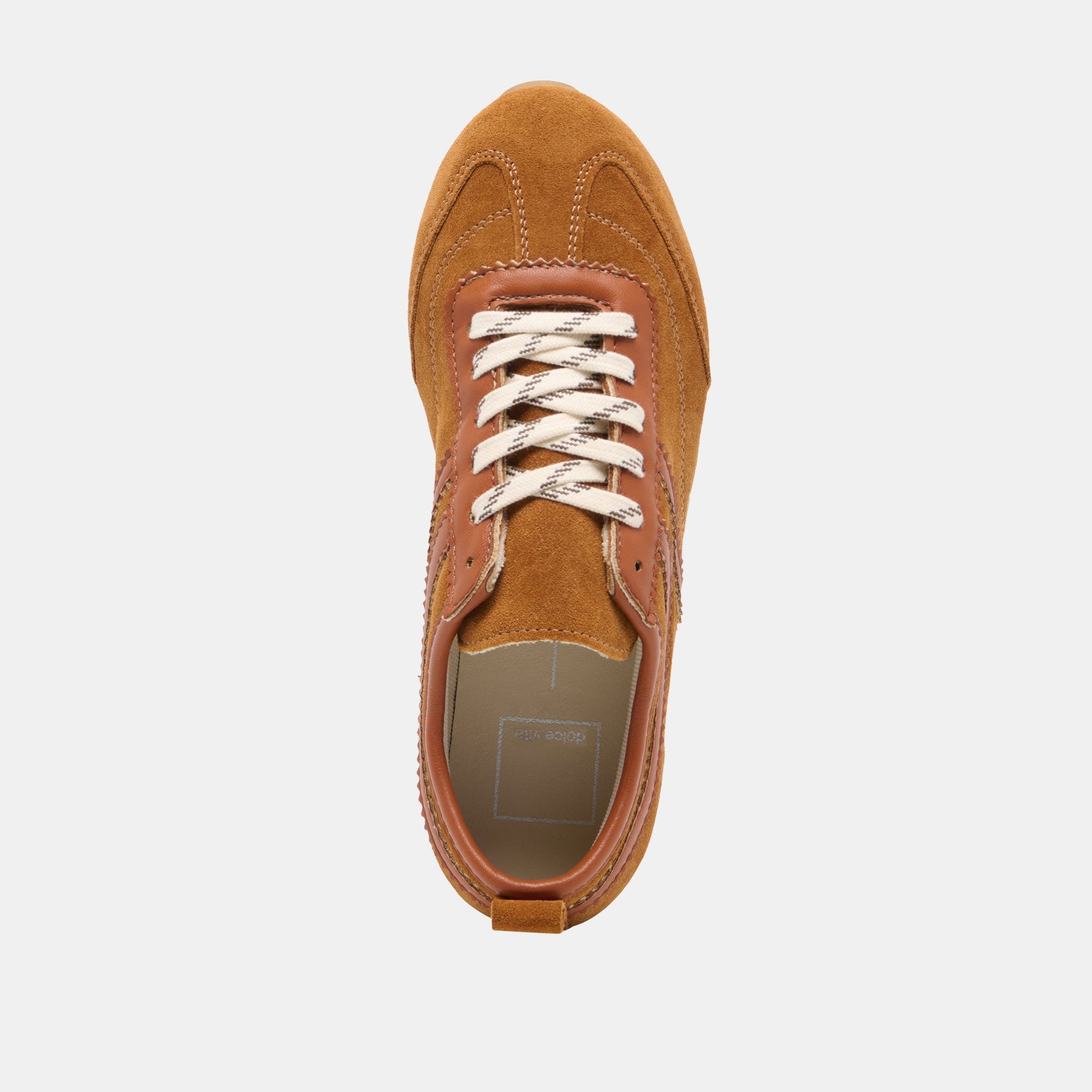 Viper Cognac Suede Sneakers