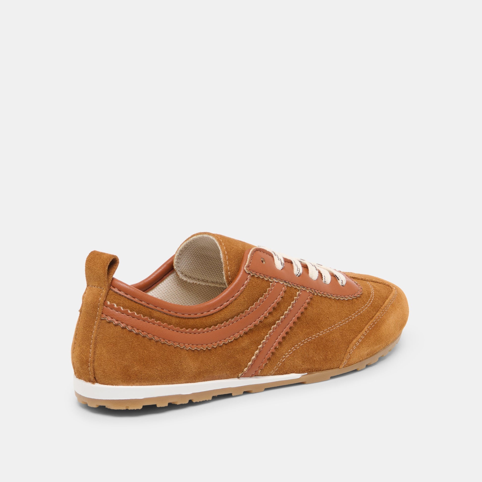 Viper Cognac Suede Sneakers