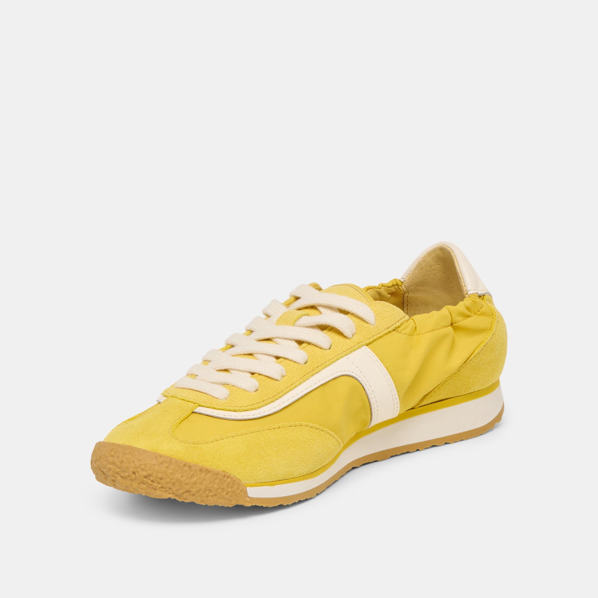 Sariya Yellow Nylon Sneakers