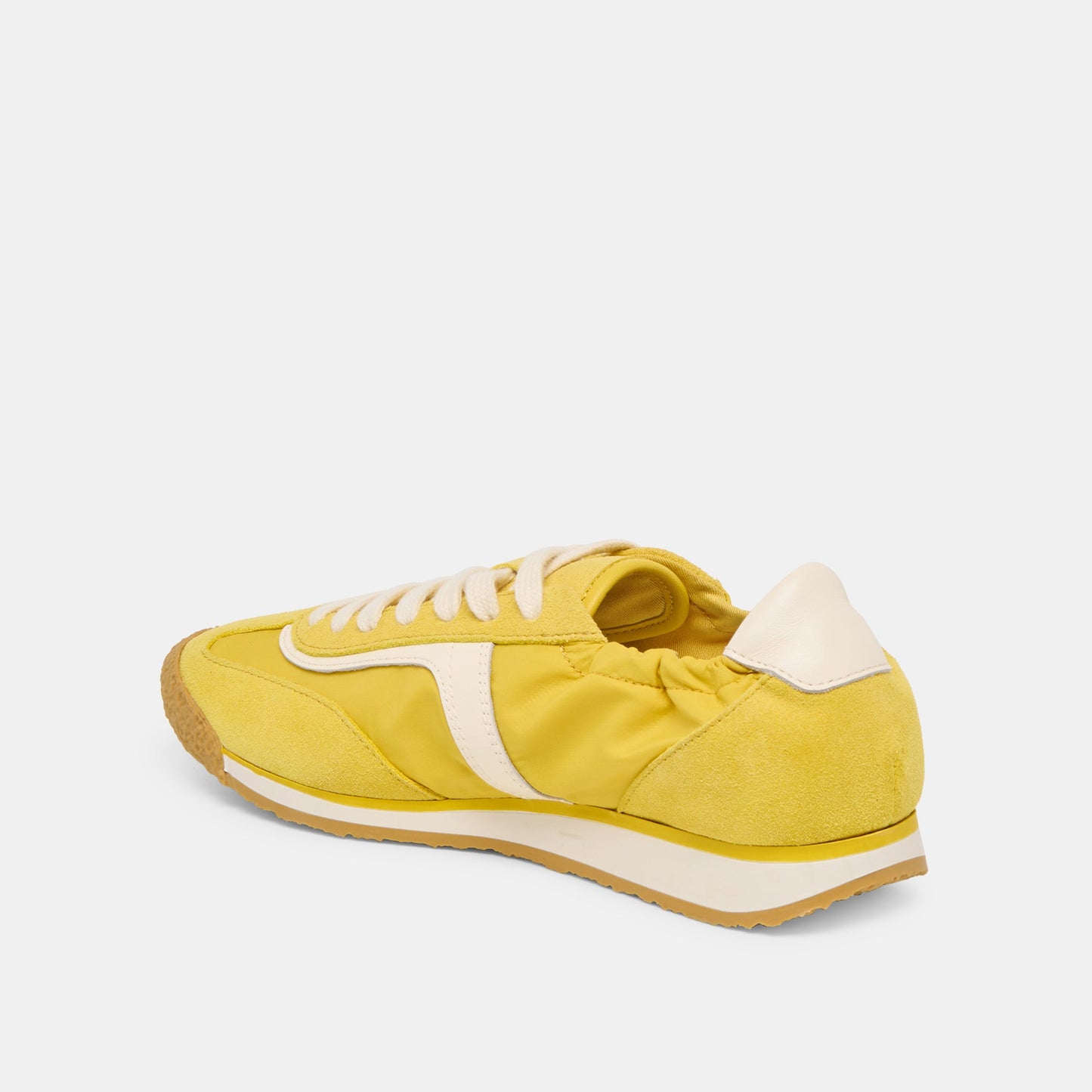 Sariya Yellow Nylon Sneakers