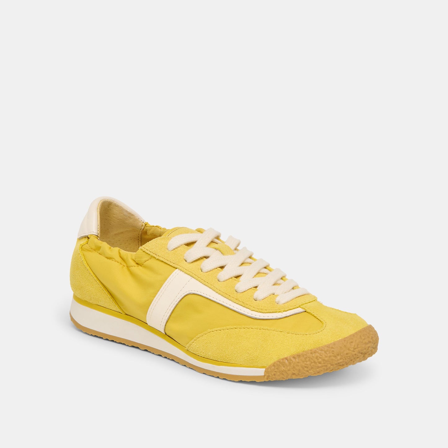 Sariya Yellow Nylon Sneakers