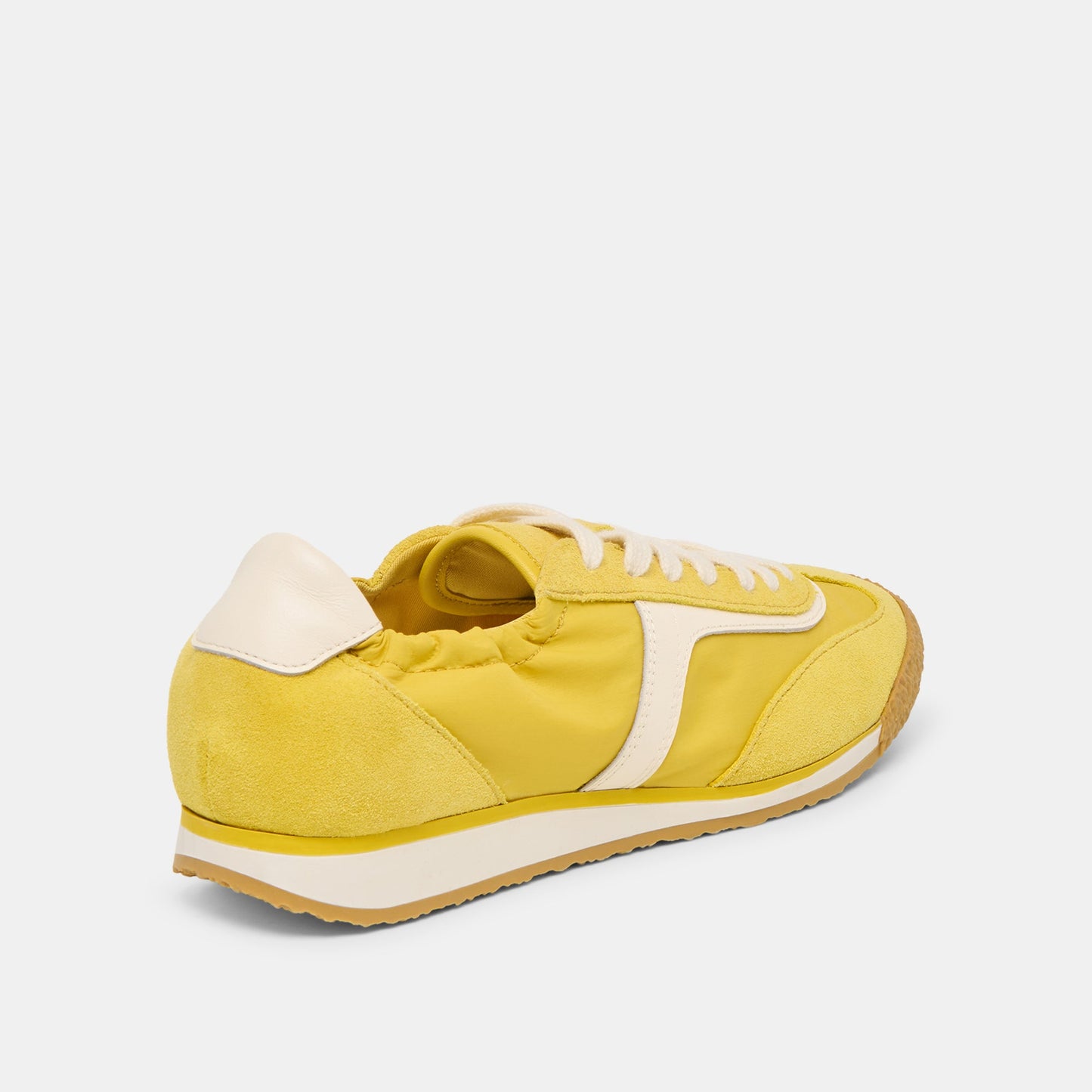 Sariya Yellow Nylon Sneakers