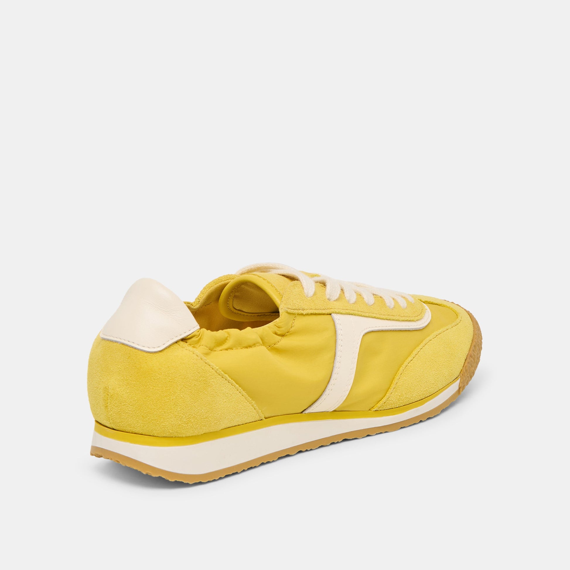 Sariya Yellow Nylon Sneakers