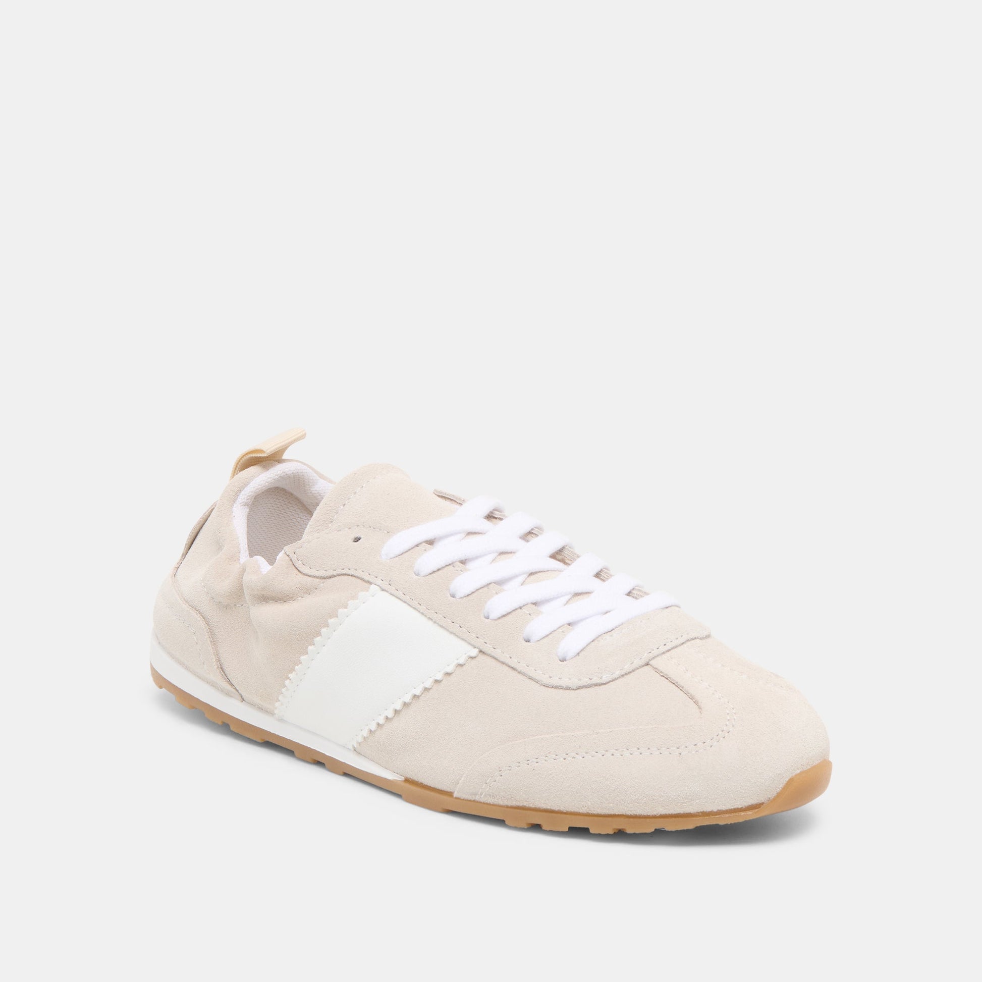 Shyla Taupe Suede Sneakers