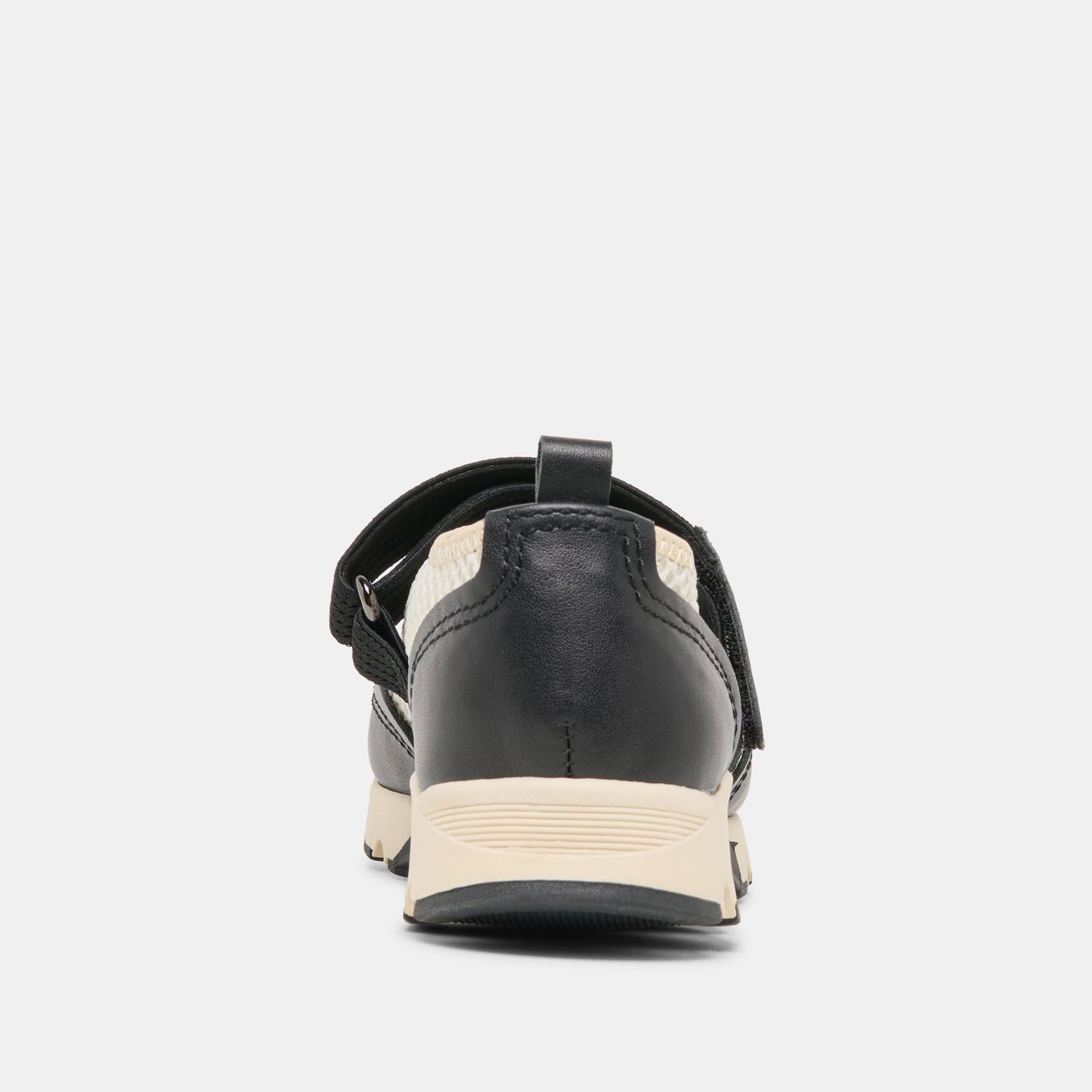 Seline White Black Mesh Sneakers