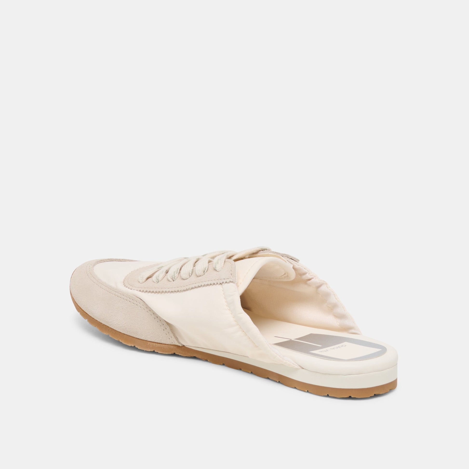 Daris White Nylon Sneakers
