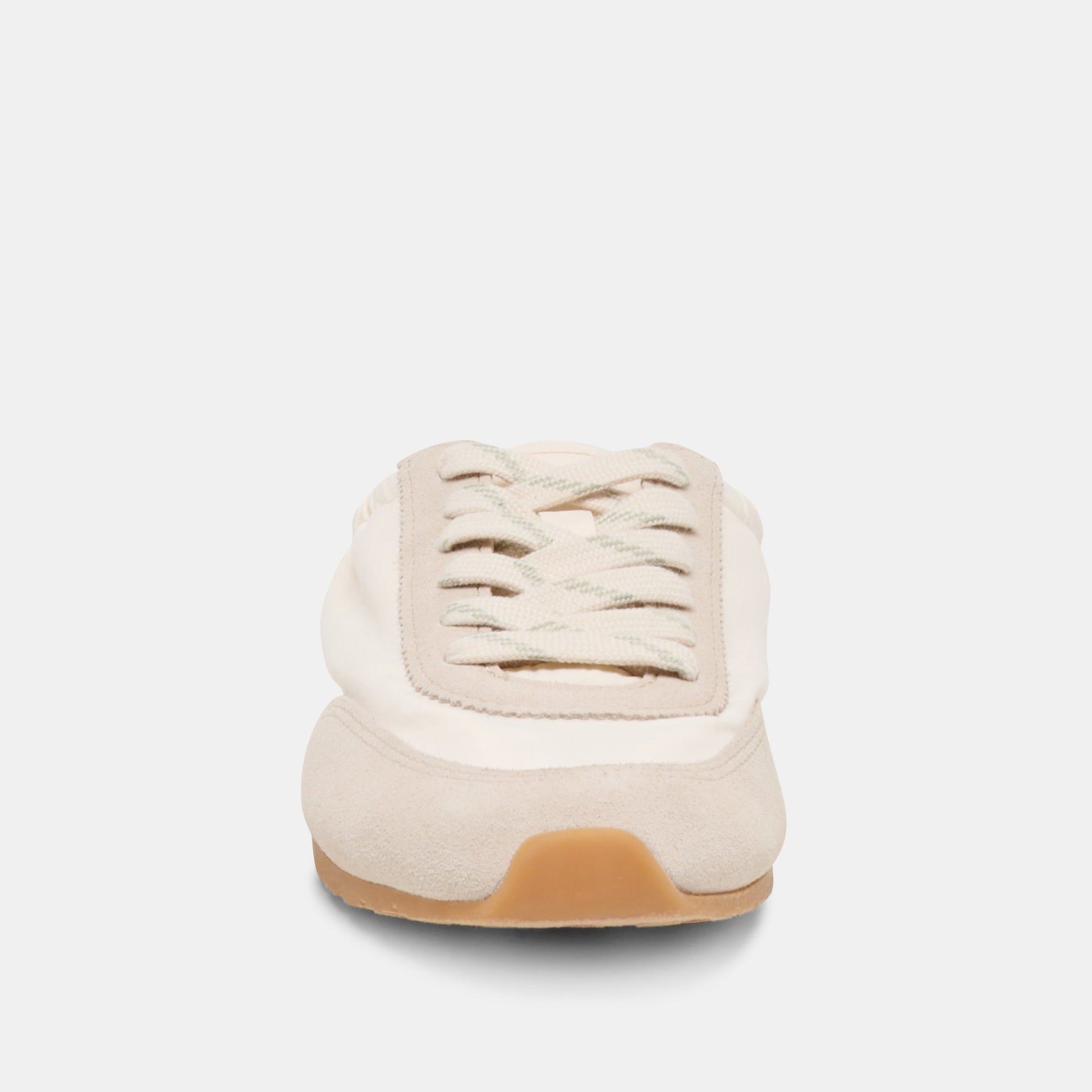 Daris White Nylon Sneakers