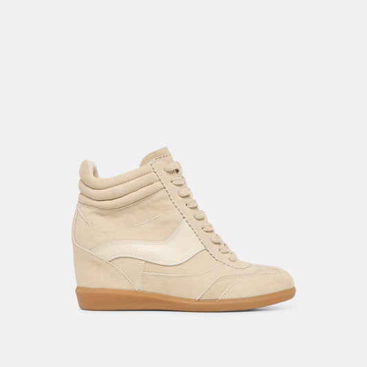 Issac Oatmeal Suede Sneakers