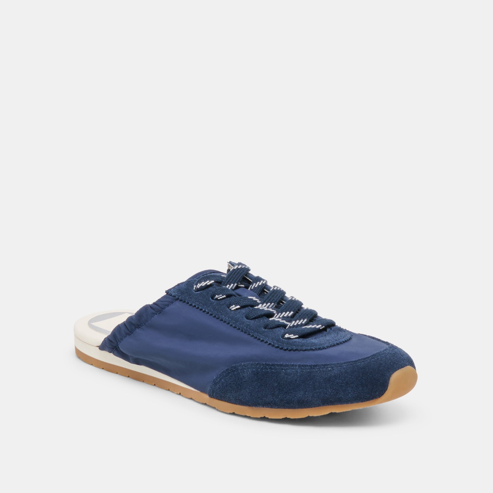 Daris Navy Nylon Sneakers