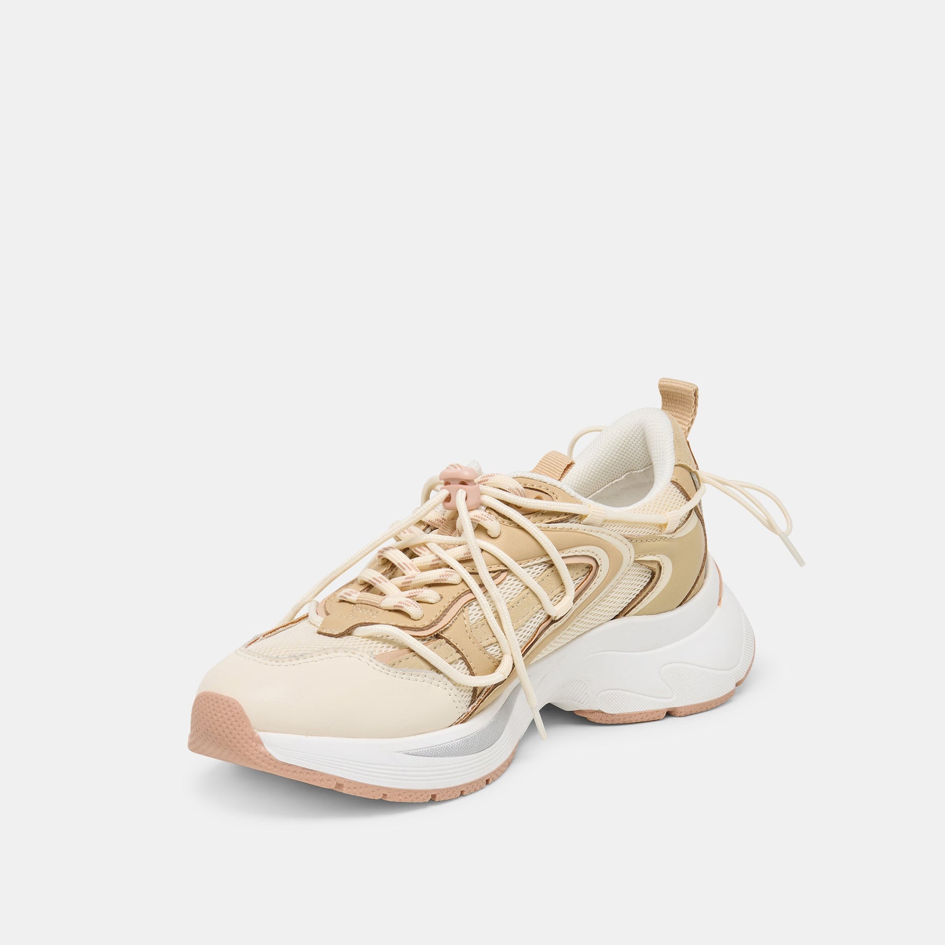 Selmar Off White Leather Sneakers