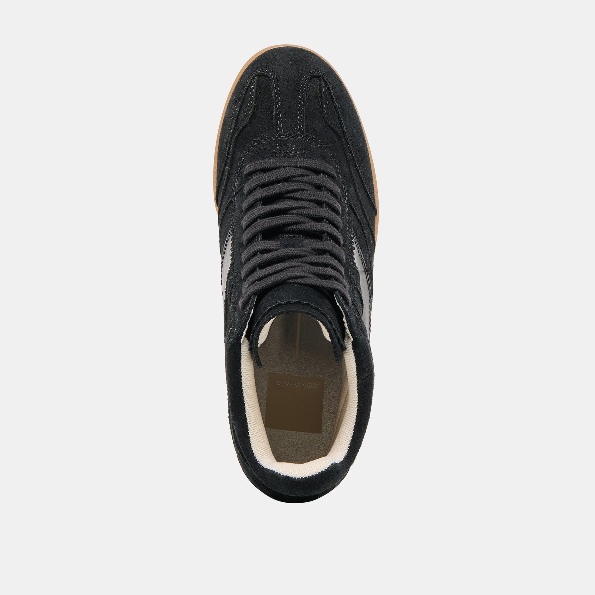 Issac Onyx Suede Sneakers