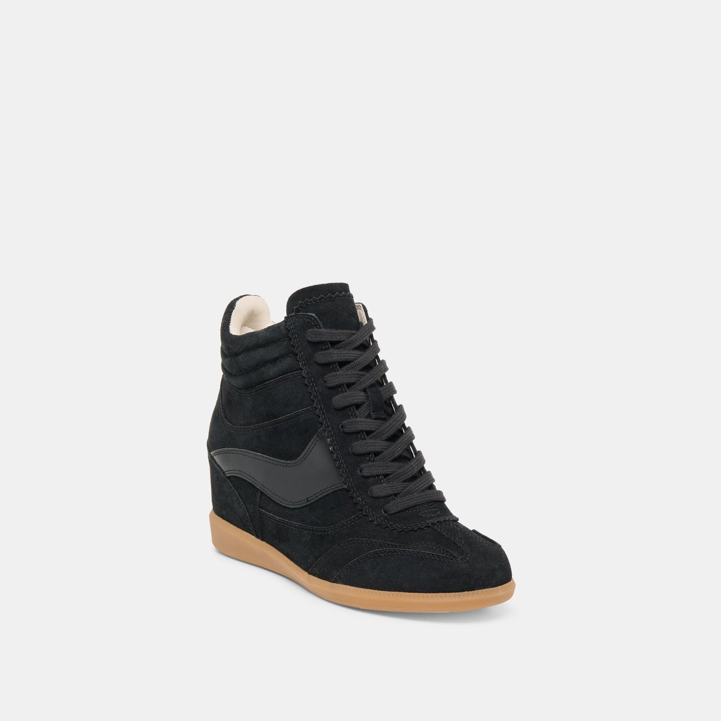 Issac Onyx Suede Sneakers