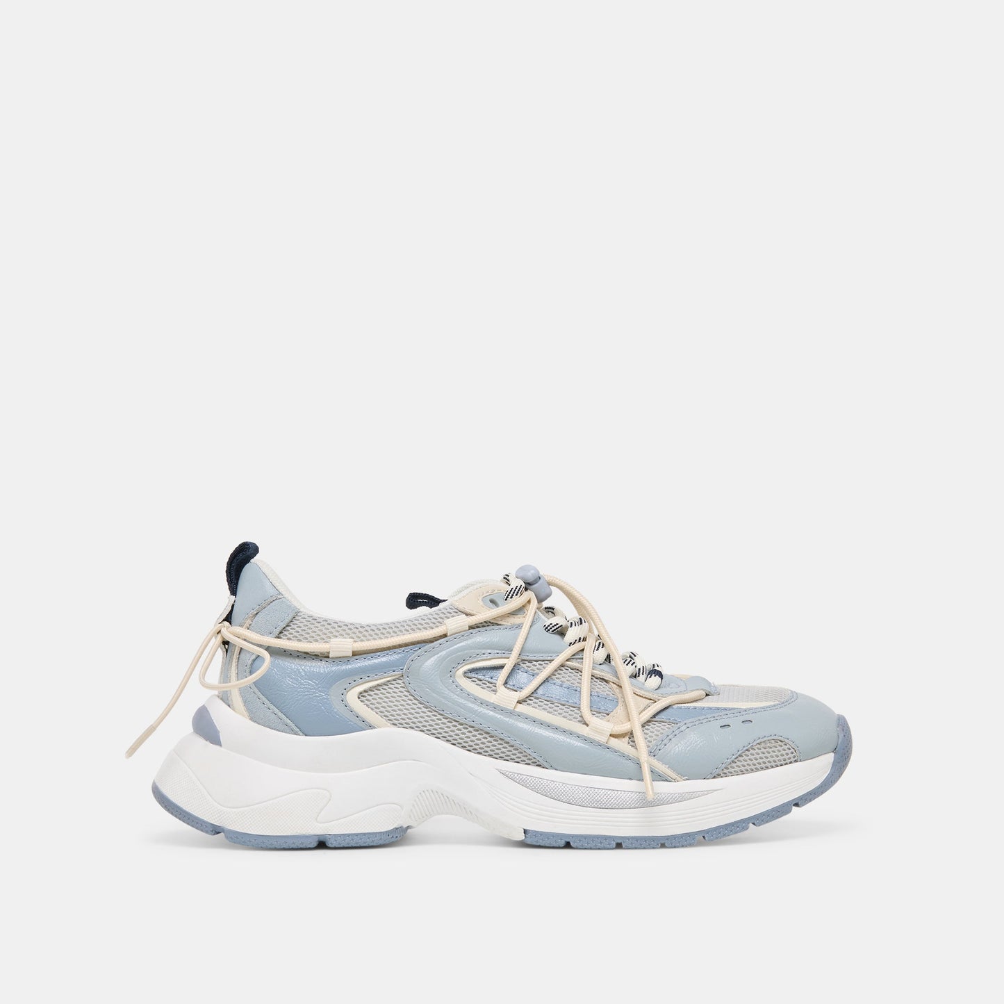 Selmar Blue Multi Leather Sneakers