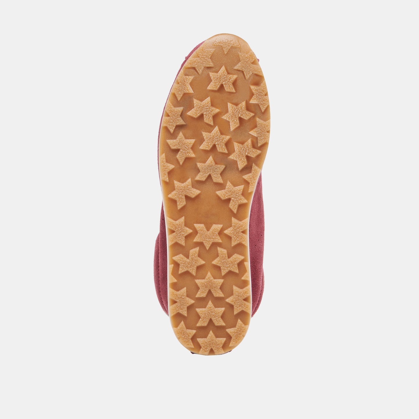 Serina Burgundy Suede Sneakers