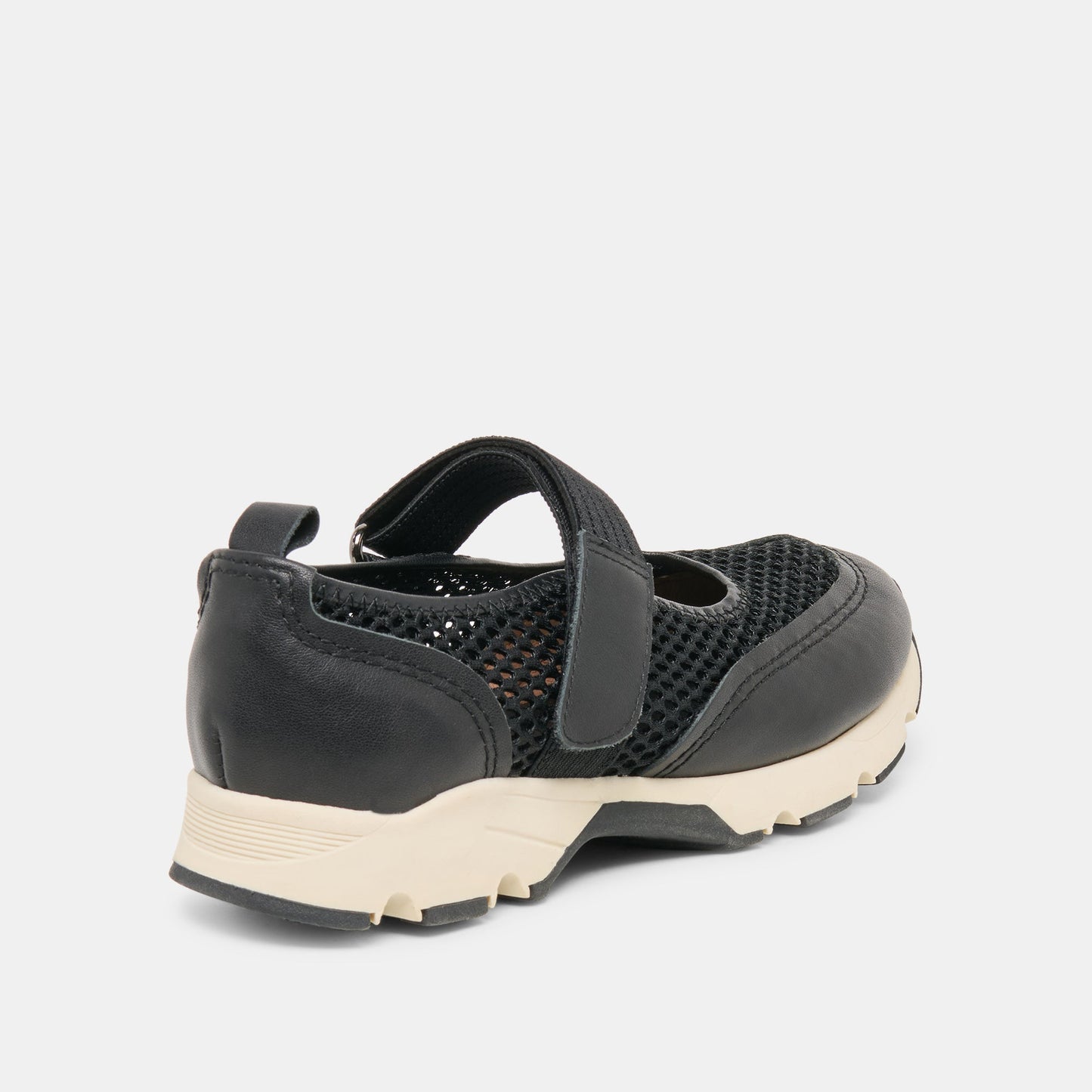 Seline Black Mesh Sneakers