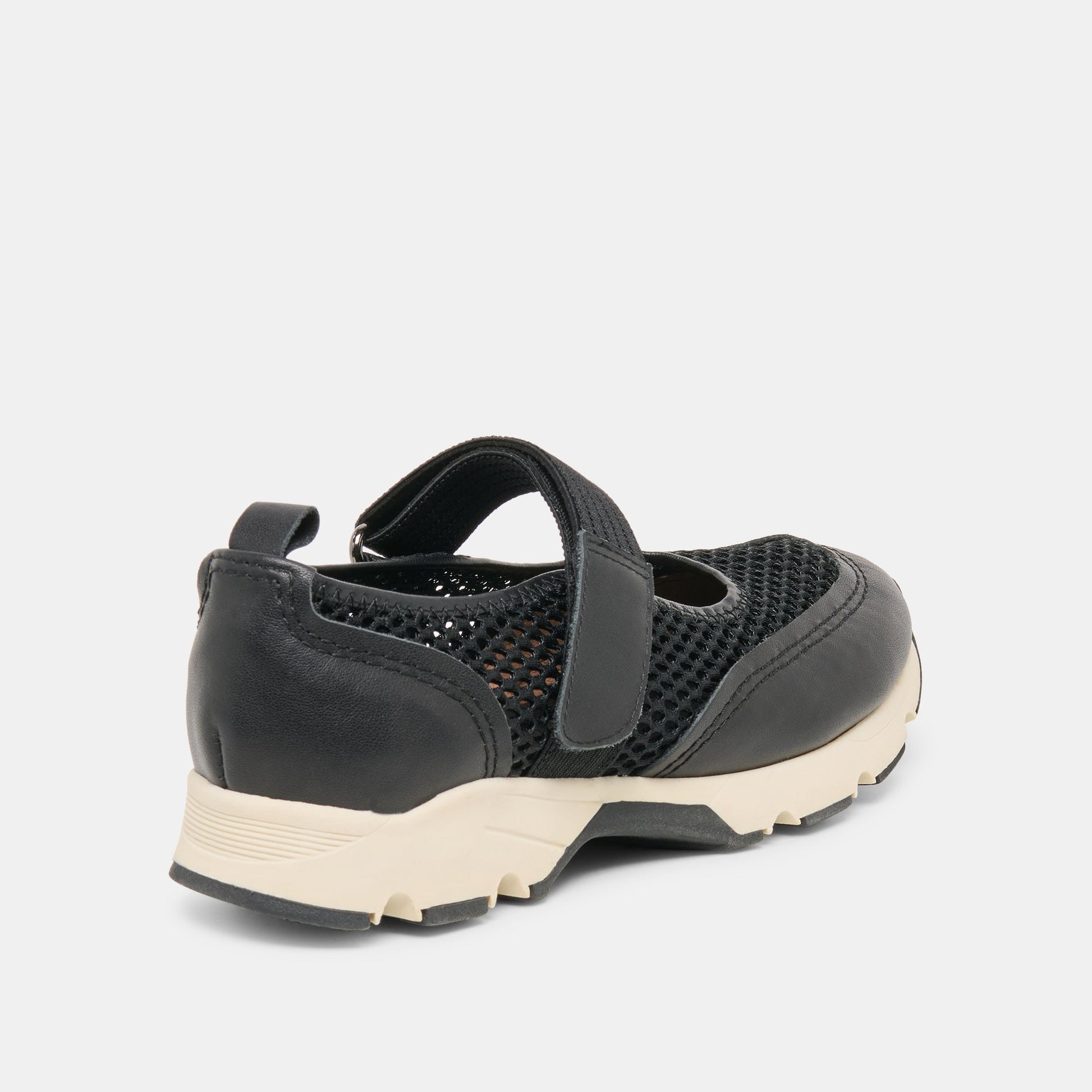 Seline Black Mesh Sneakers