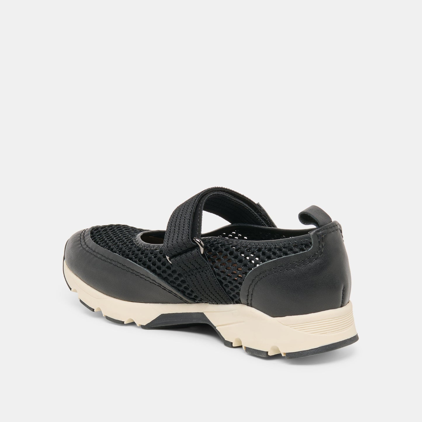 Seline Black Mesh Sneakers