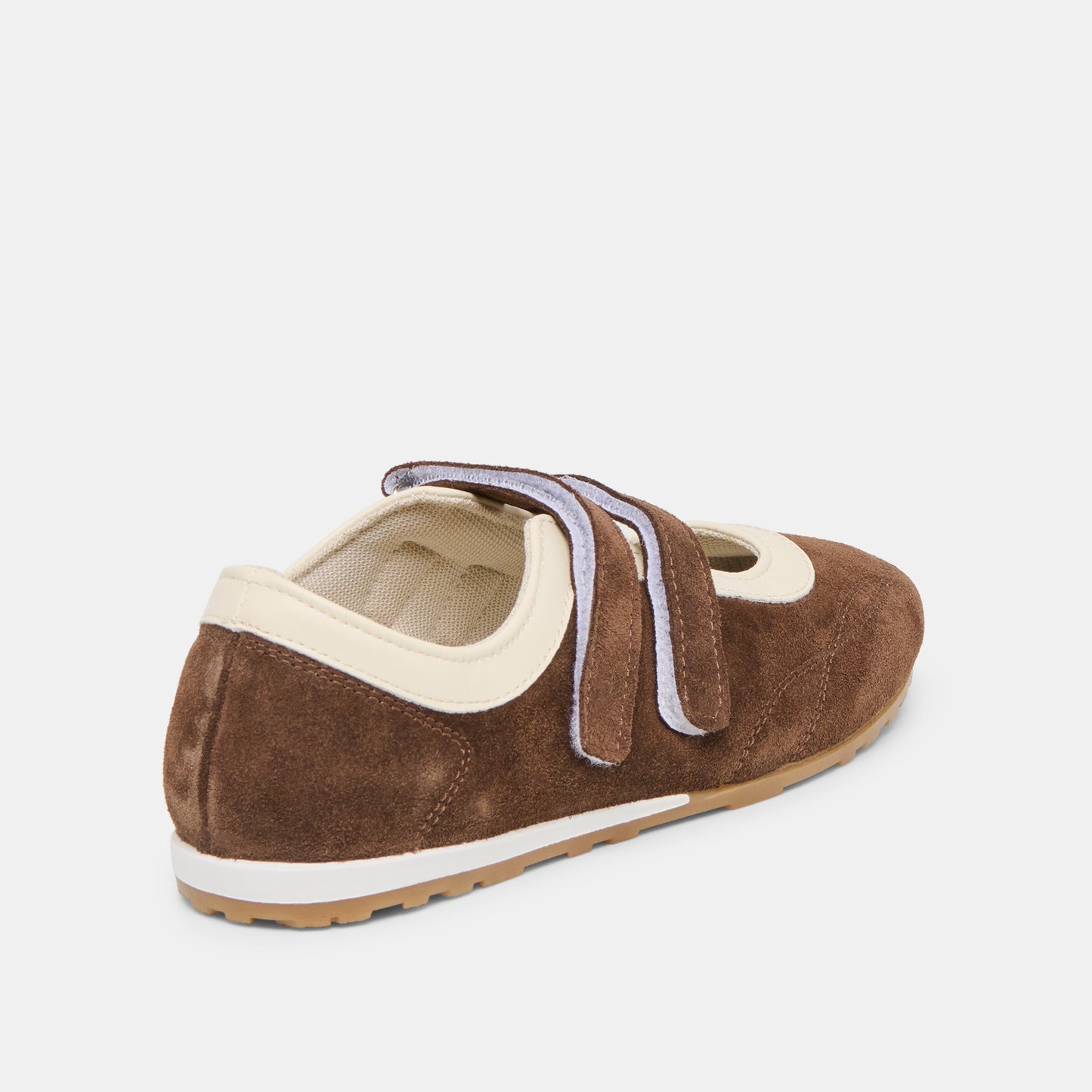 Swan Dk Brown Suede Sneakers