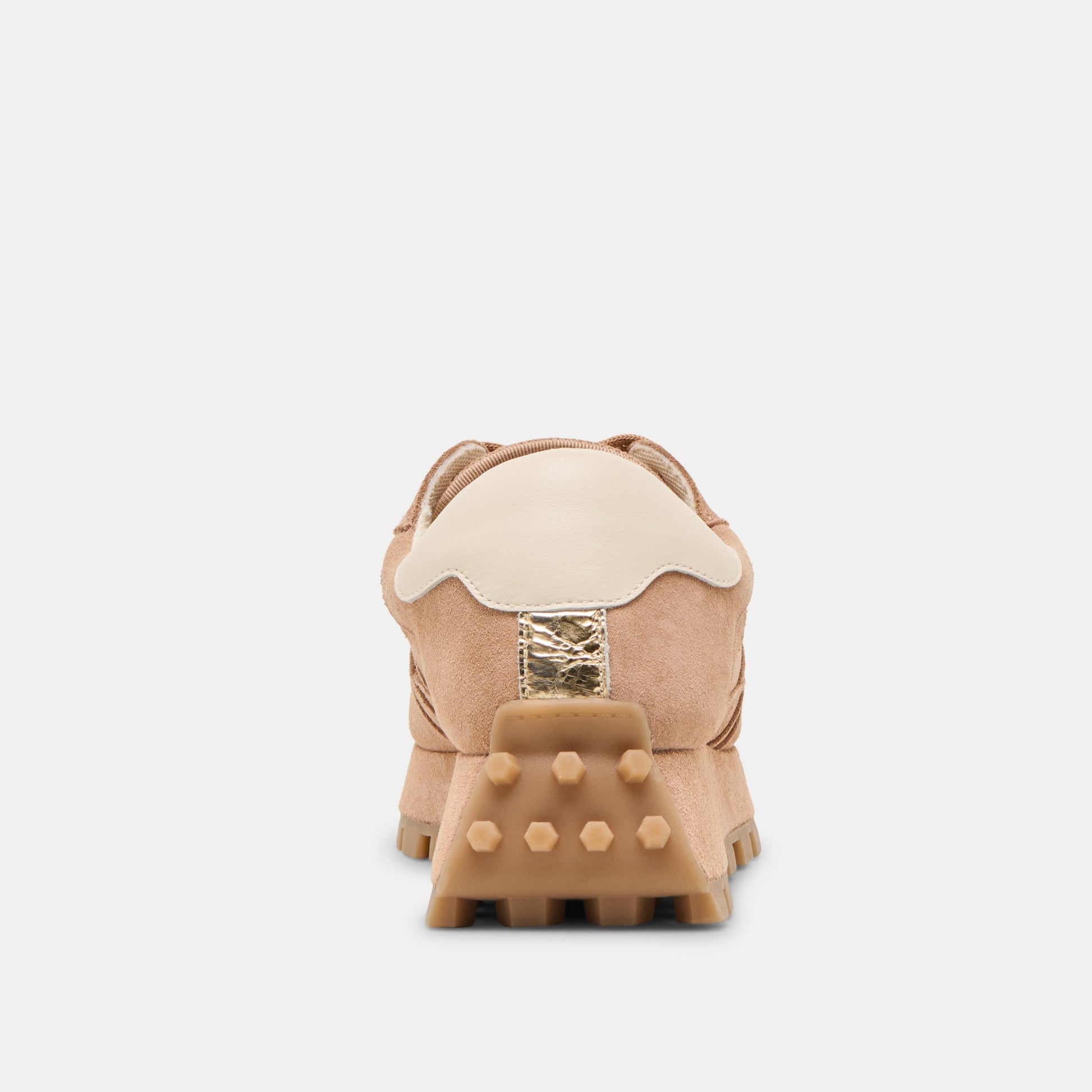 Tricia Toffee Suede Sneakers