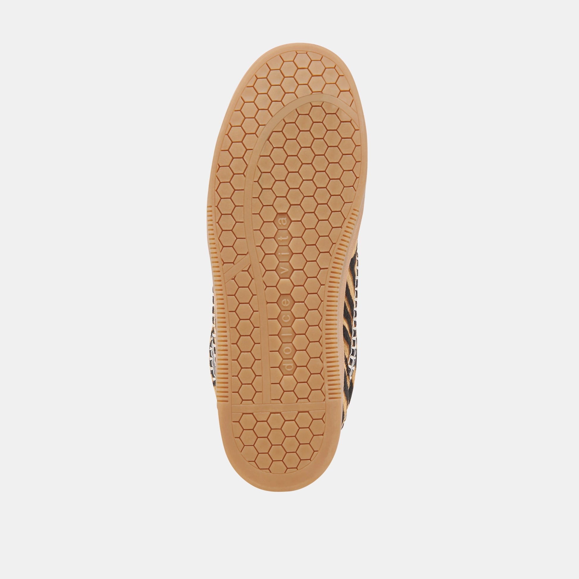 Notice Stitch Tiger Calf Hair Sneakers