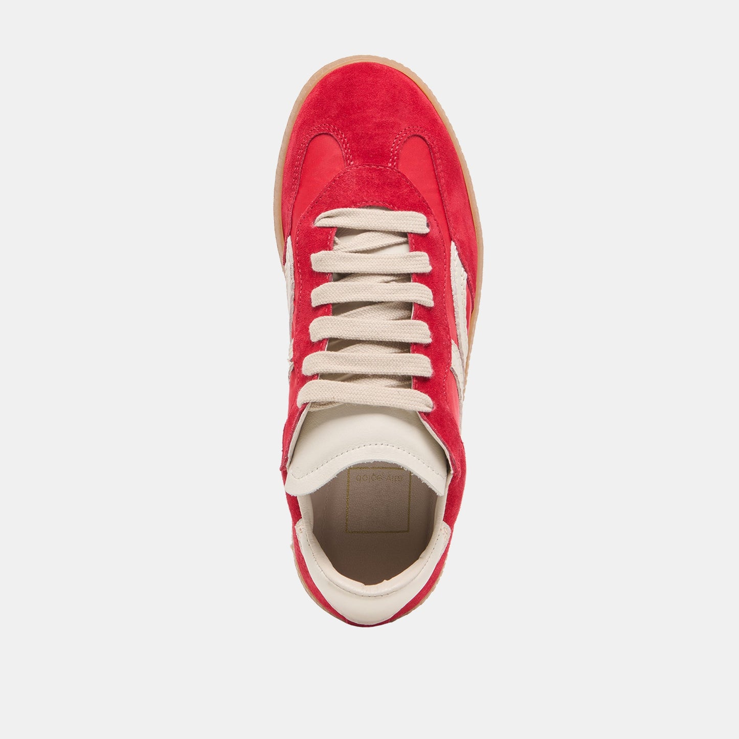 Rebel Crimson Nylon Sneakers
