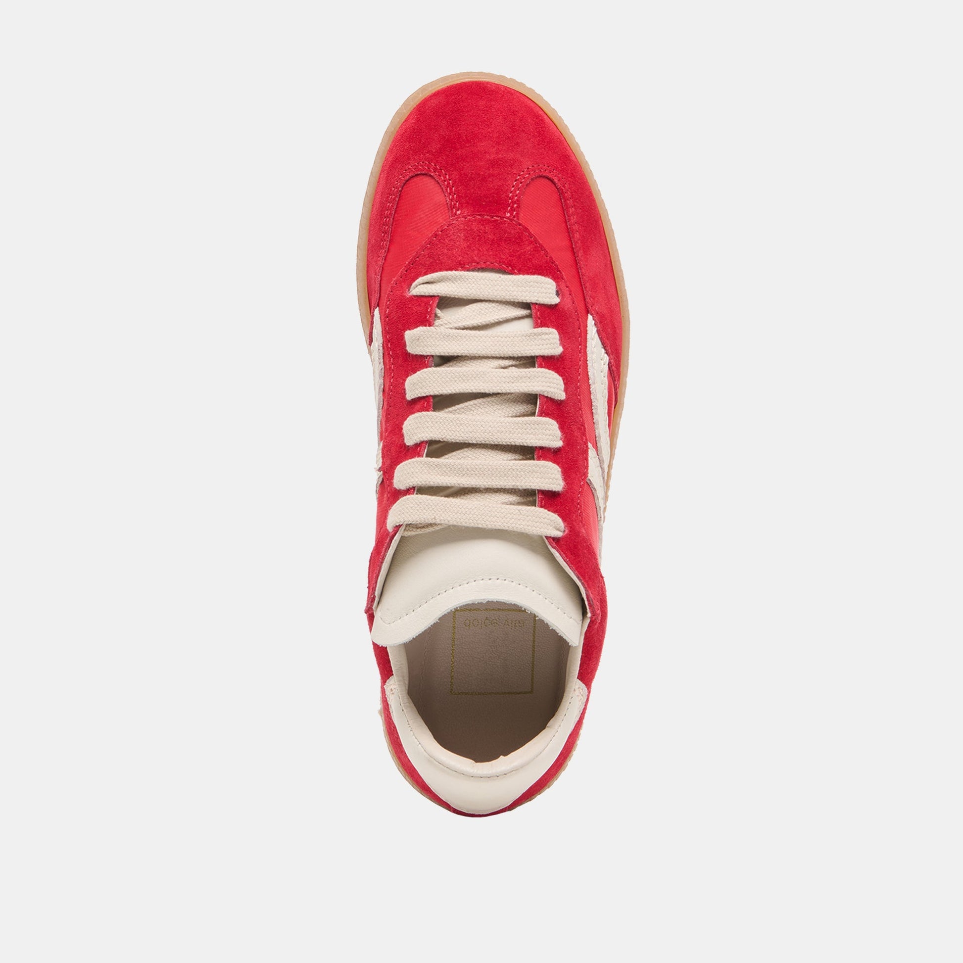 Rebel Crimson Nylon Sneakers