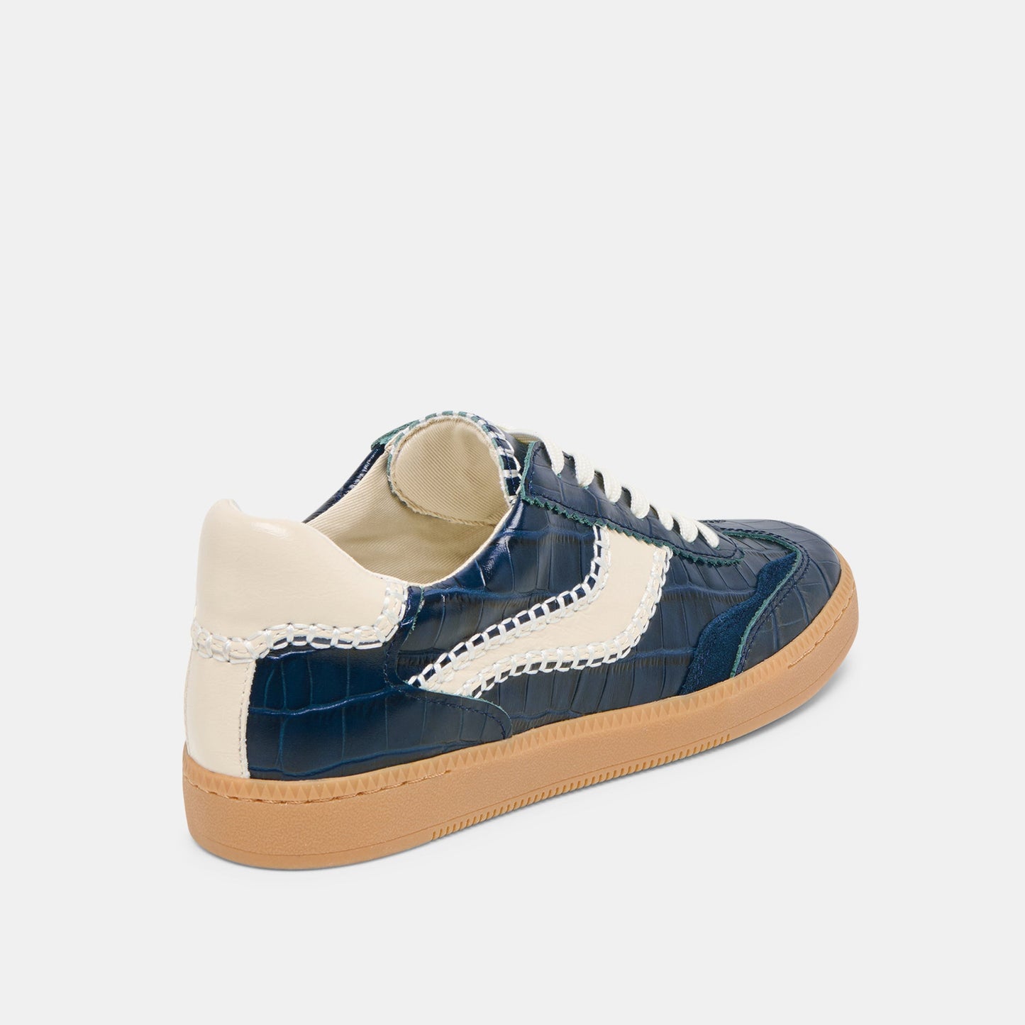 NOTICE STITCH SNEAKERS INK CROCO EMBOSSED LEATHER
 – Dolce Vita