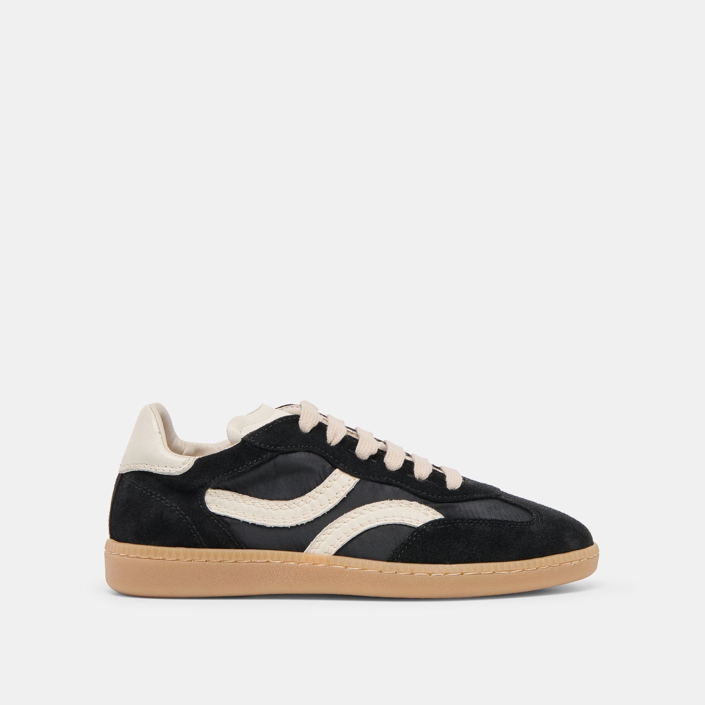 Rebel Black Nylon Sneakers