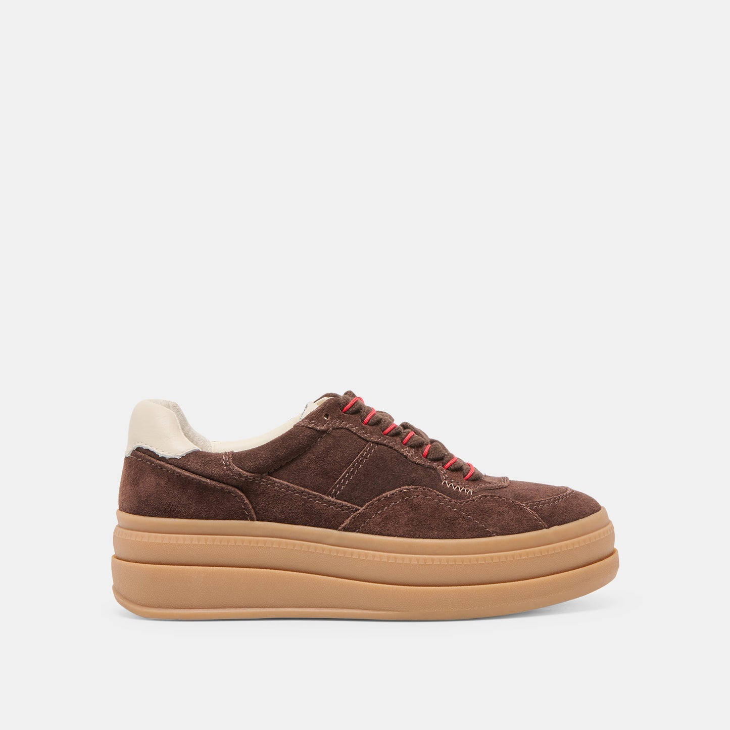 Naomy H2O Waterproof Dk Brown Suede Sneakers