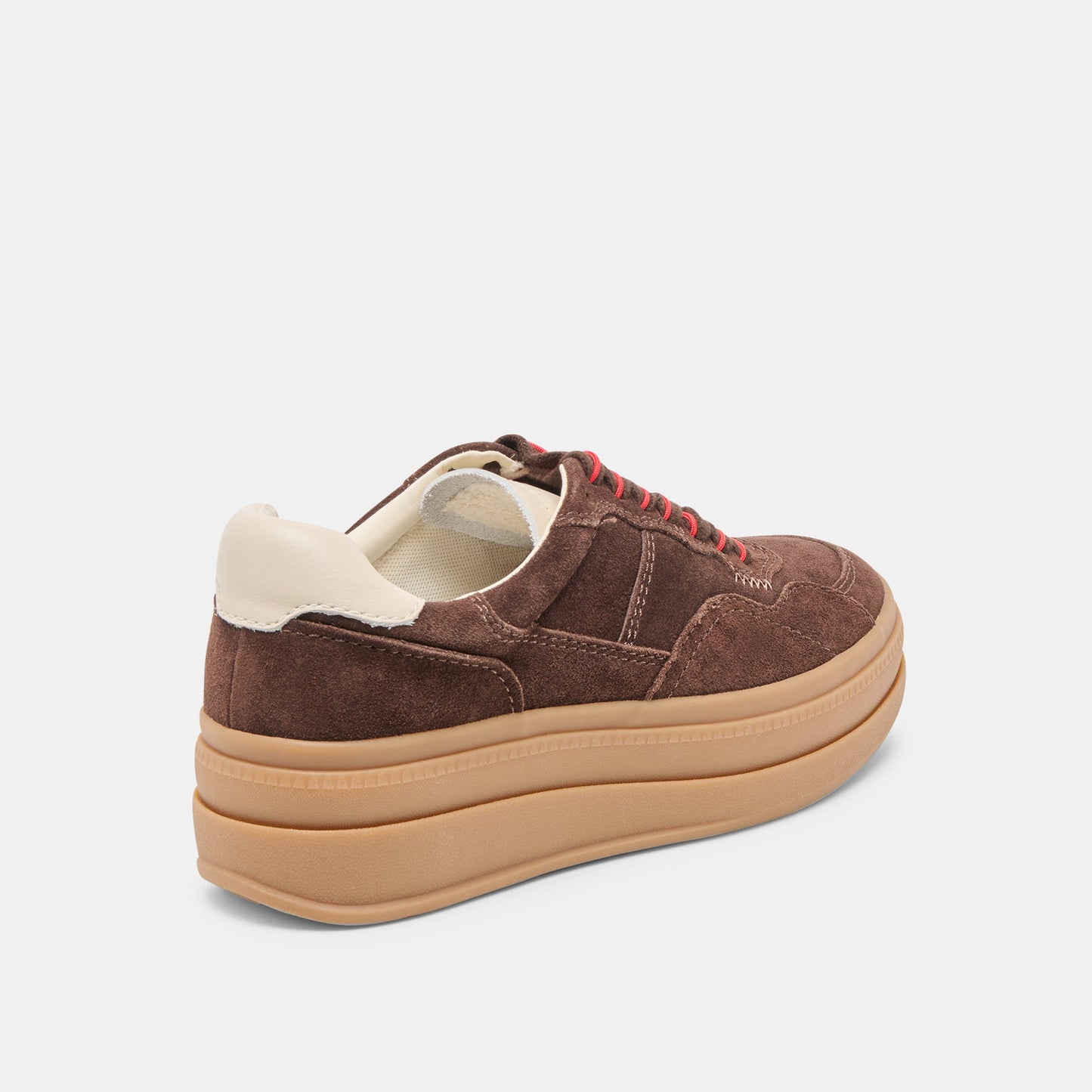Naomy H2O Waterproof Dk Brown Suede Sneakers