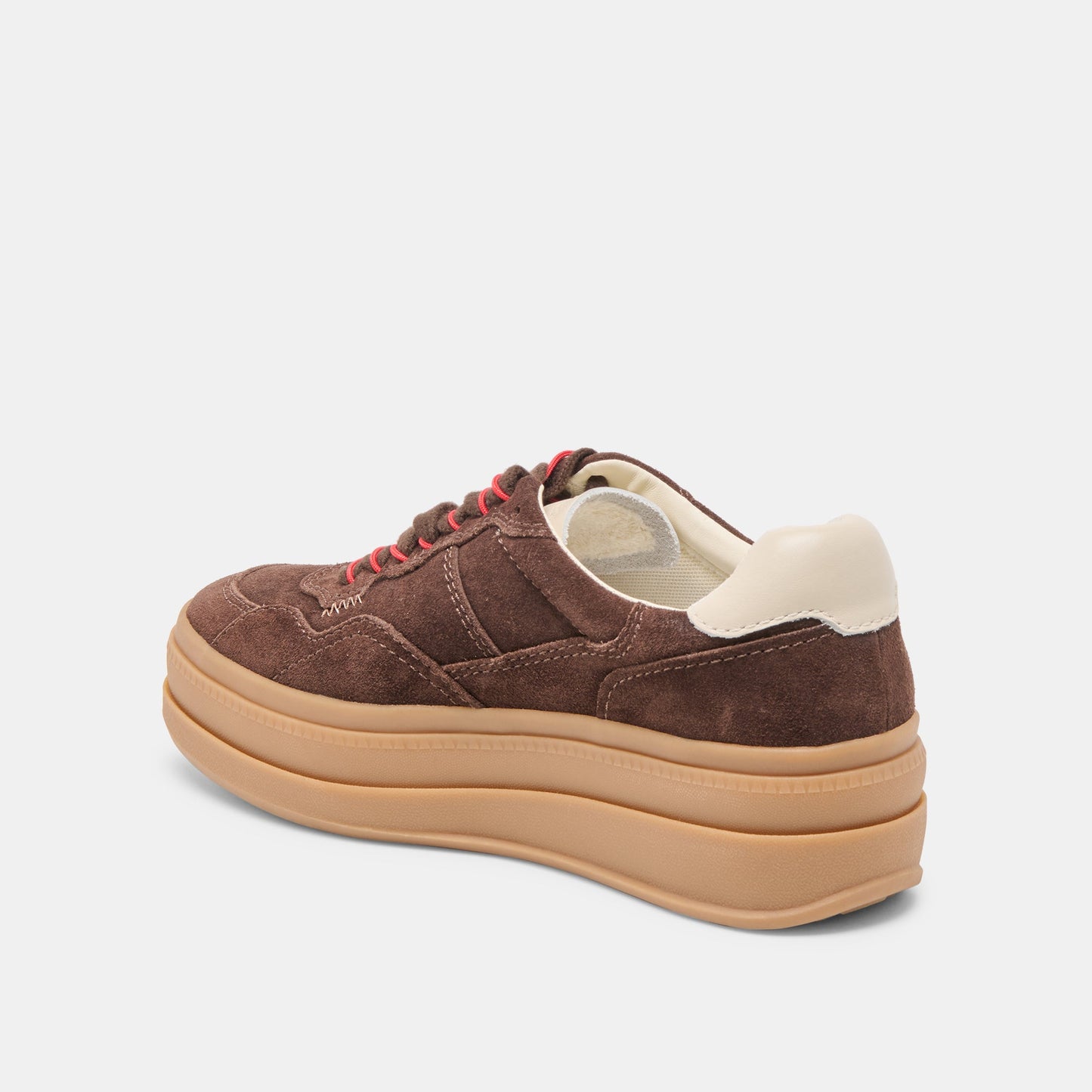 Naomy H2O Waterproof Dk Brown Suede Sneakers