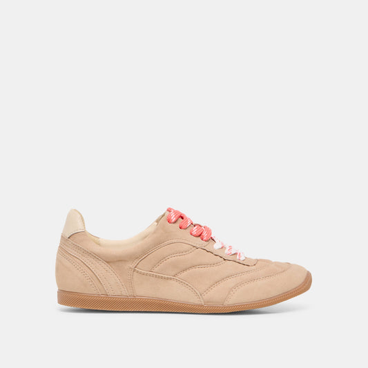Laini Camel Suede Sneakers