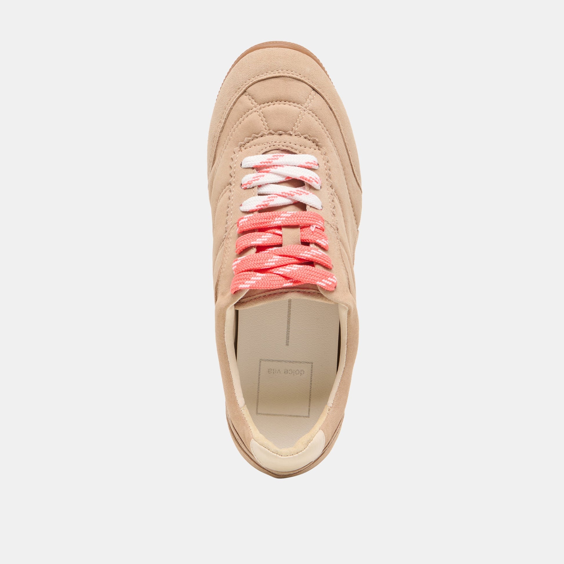 Laini Camel Suede Sneakers