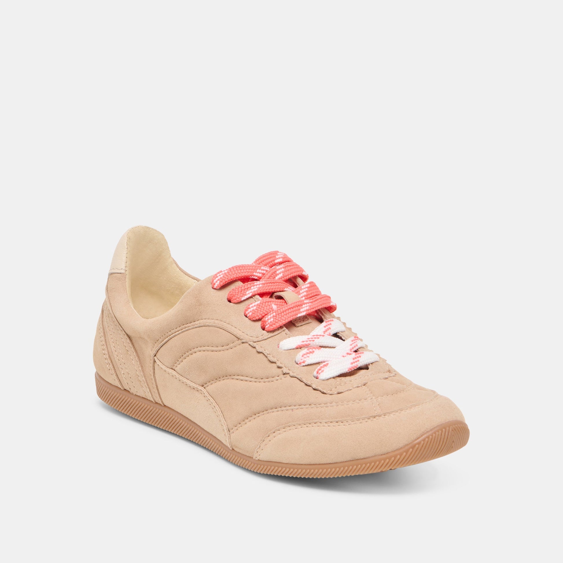 Laini Camel Suede Sneakers