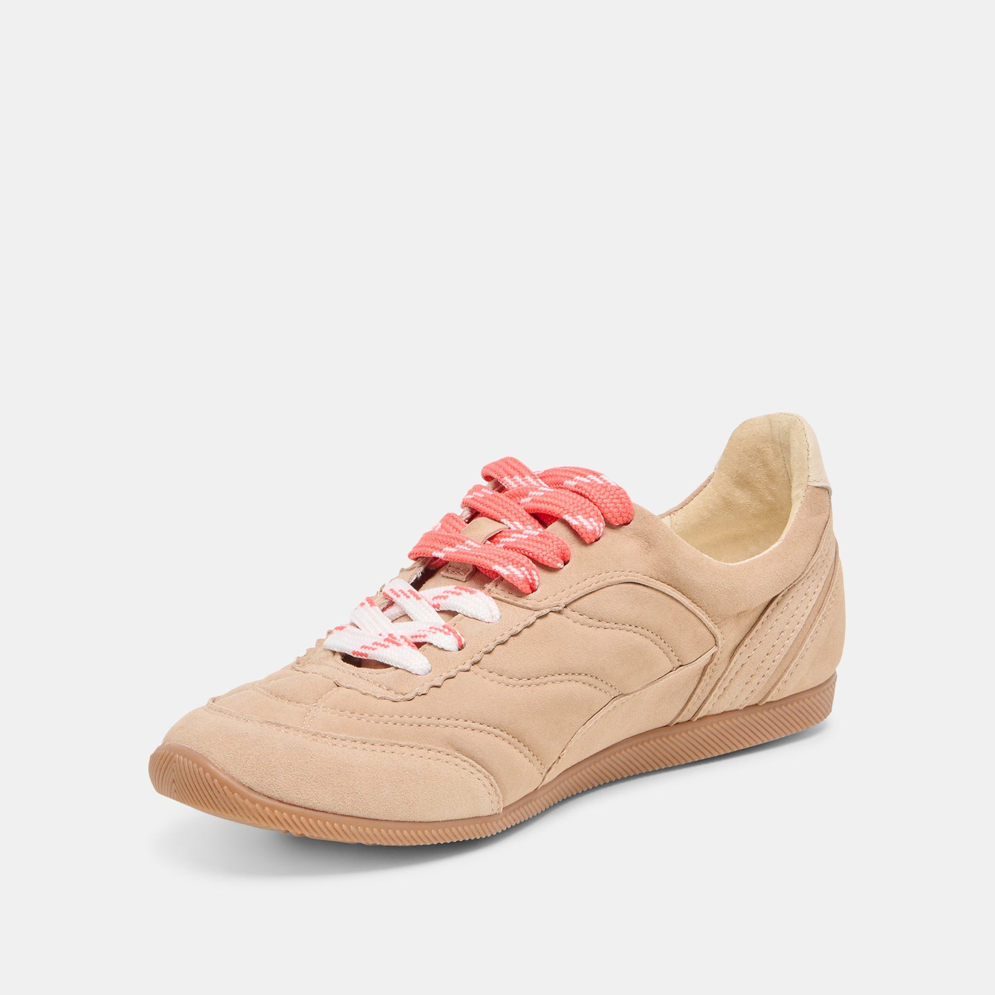Laini Camel Suede Sneakers