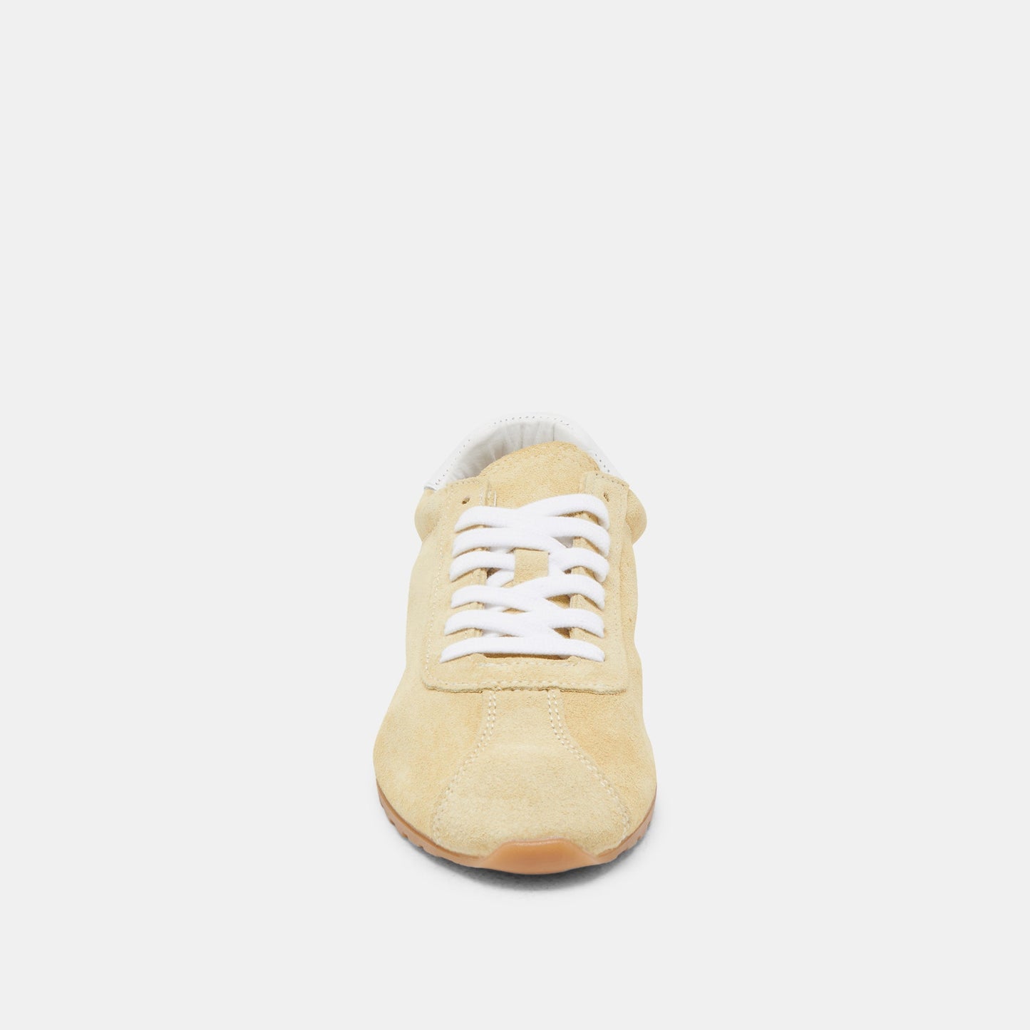Serina Yellow Suede Sneakers