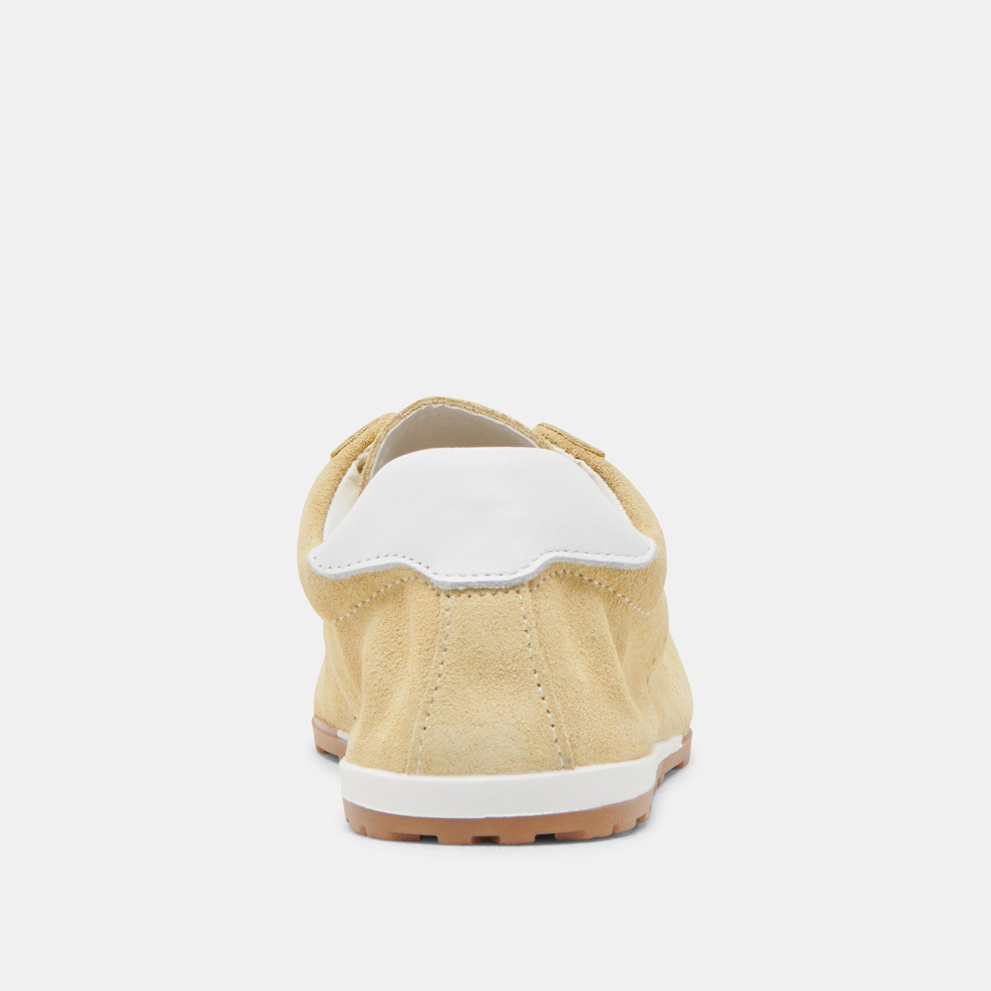 Serina Yellow Suede Sneakers