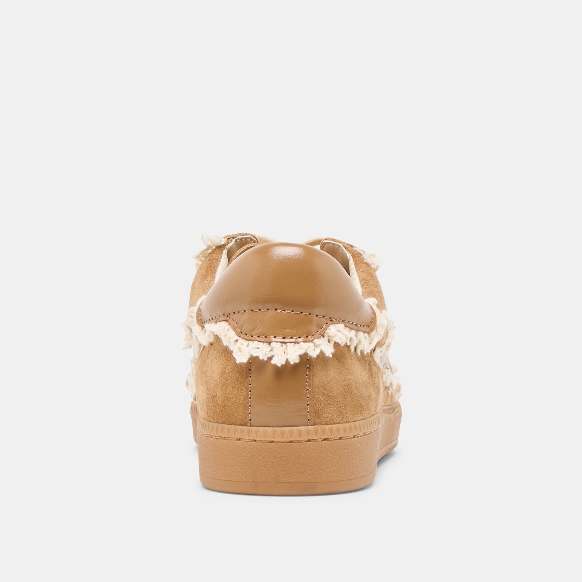 Notice Lace Lt Brown Suede Sneakers