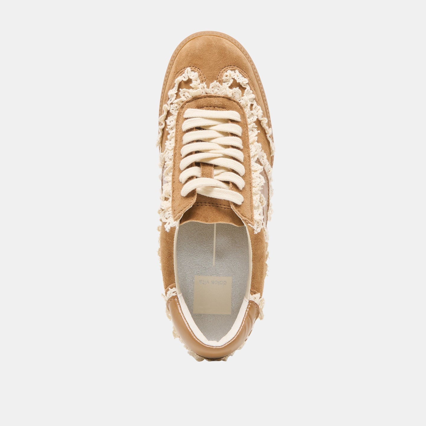 Notice Lace Lt Brown Suede Sneakers