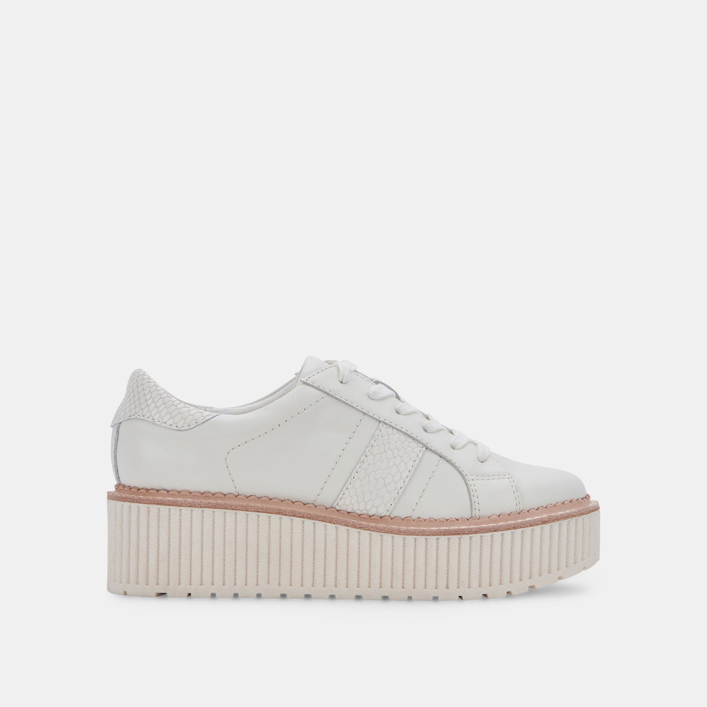TIGER SNEAKERS WHITE LEATHER
 – Dolce Vita