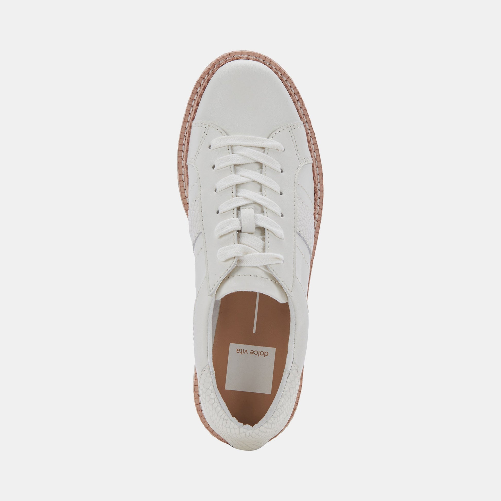 TIGER SNEAKERS WHITE LEATHER
 – Dolce Vita