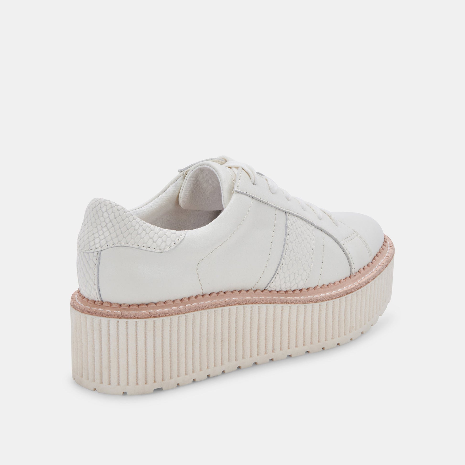TIGER SNEAKERS WHITE LEATHER
 – Dolce Vita