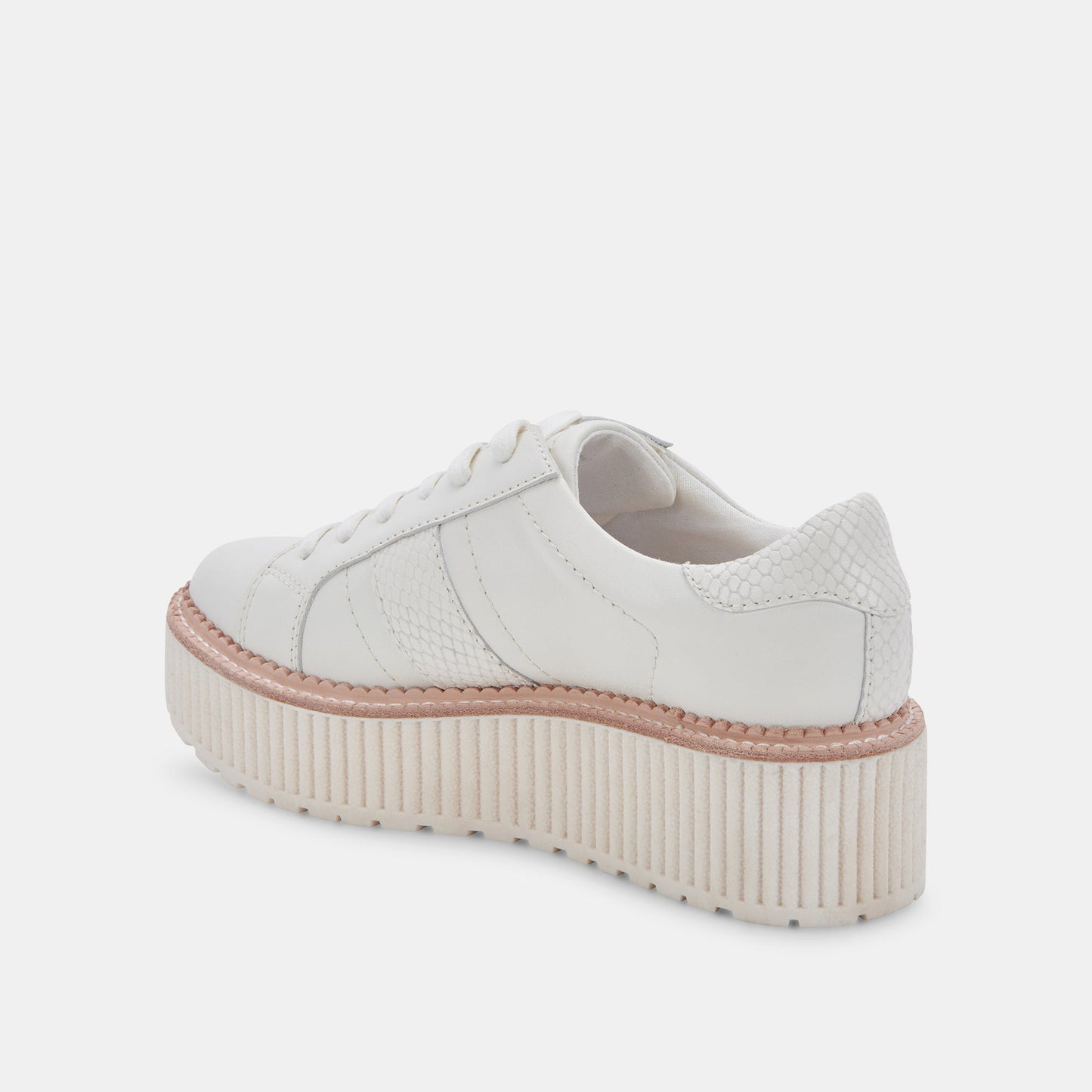 TIGER SNEAKERS WHITE LEATHER
 – Dolce Vita