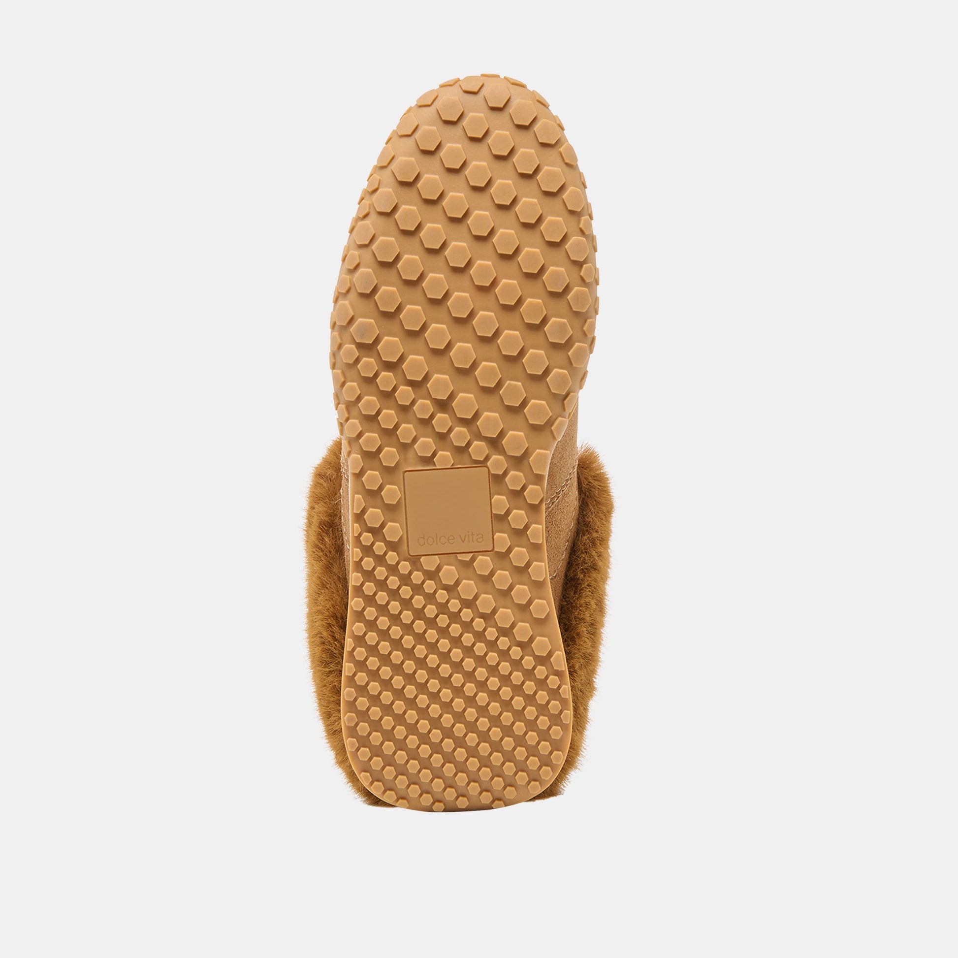 Izzey Plush Lt Brown Suede Sneakers