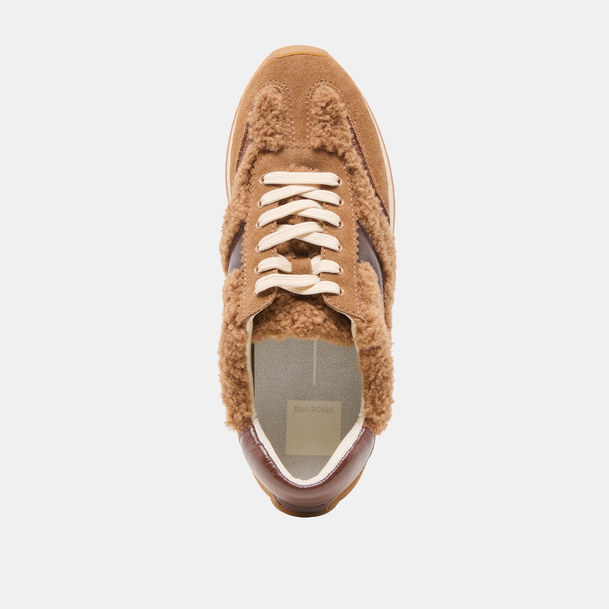 B.NTCD Plush Brown Plush Sneakers